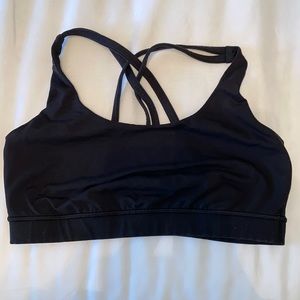 Black lululemon bra